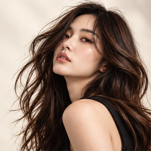 Natural brown long waves