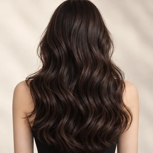 Soft perm hairstyle